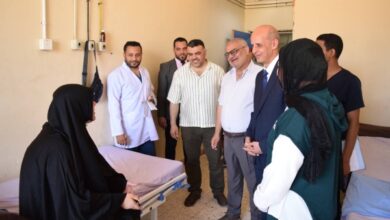 استقبال 32 مريضا فلسطينيا بمستشفيات جامعة بني سويف