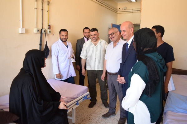 استقبال 32 مريضا فلسطينيا بمستشفيات جامعة بني سويف استقبال 32 مريضا فلسطينيا بمستشفيات جامعة بني سويف