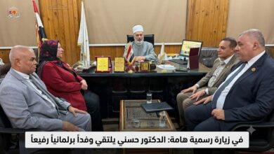 وكيل اسكان النواب يزور منطقة سوهاج الازهرية