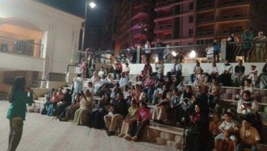 قصور الثقافة٠٠إنشاد ومسرح عرائس وورش للأطفال في «شارع الفن» بممشى بني سويف السياحي