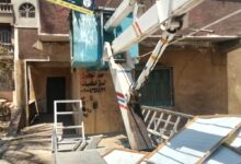 محافظ الشرقية إزالة ٥٠٤ إعلان وتوفيق أوضاع ١٨١٨ بميادين المحافظة