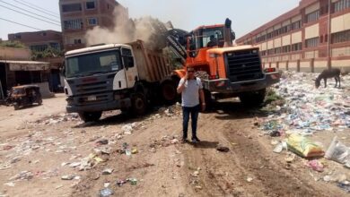 حملات مكثفة لرفع 150 طن مخلفات برئاسة “إبراهيم عيد” ومتابعة حقوقية من “حدوتة مصرية”