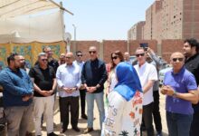 محافظ الجيزة يشهد الإستعدادات النهائية لبدء إنشاء مجمع مدارس كعابيش