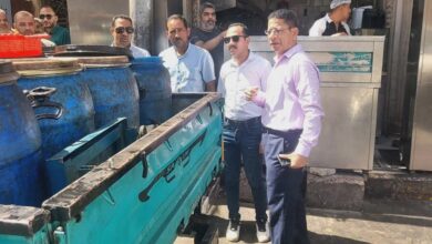 ضبط سيارة محملة بزيوت غير صالحة للاستهلاك الآدمي خلال حملات حماية المستهلك بالمنيا