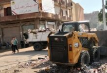 حملات مكثفة للنظافة ورفع الإشغالات بإطسا وسنورس