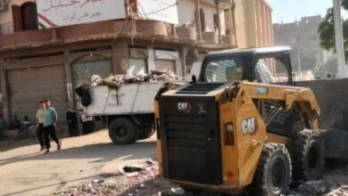 حملات مكثفة للنظافة ورفع الإشغالات بإطسا وسنورس