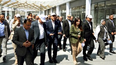 رئيس الوزراء يتفقد معدلات الإنجاز بمشروع “حدائق تلال الفسطاط”