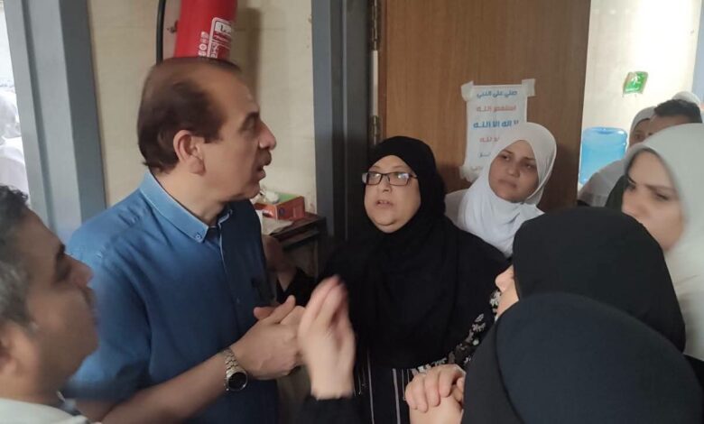 نائب وزير الصحة يتفقد مستشفى العياط المركزي ويوجه بإحالة الإدارة للتحقيق ومحاسبة المقصرين نائب وزير الصحة يتفقد مستشفى العياط المركزي ويوجه بإحالة الإدارة للتحقيق ومحاسبة المقصرين