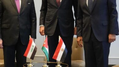 وزراء خارجية مصر والأردن والعراق يعقدون اجتماعاً لآلية التعاون الثلاثي 
