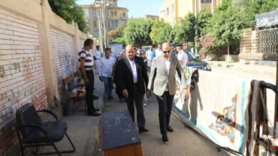 محافظ المنيا يتفقد عددًا من اللجان ويوجه بتوفير الأجواء المناسبة للطلاب