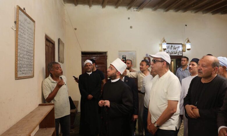 وزير الأوقاف ومحافظ المنيا يتفقدان منطقة البهنسا الأثرية ويعلنان خطة متكاملة لتحويلها