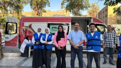 وزارة الشباب والرياضة تشهد الاحتفال باليوم العالمي للتبرع بالدم وزارة الشباب والرياضة تشهد الاحتفال باليوم العالمي للتبرع بالدم
