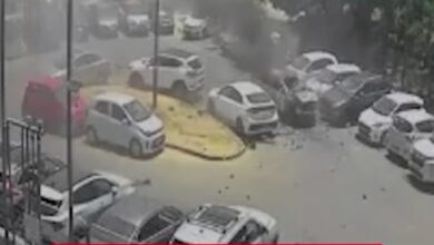 كاميرا مراقبة توثق انفجار سيارة في تل أبيب