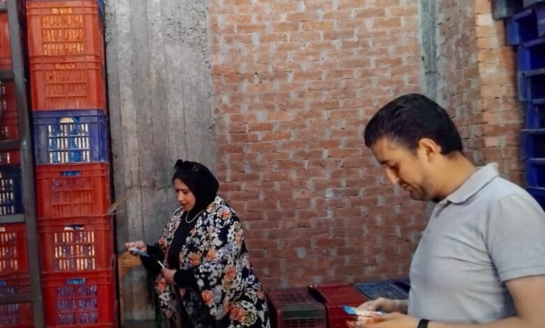 حملة رقابية مشتركة بكفر الشيخ تضبط 45 ألف قطعة حلوى مخالفة للمواصفات