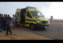 إصابة 6 أشخاص إثر انقلاب سيارة ميكروباص بطريق القاهرة – الفيوم الصحراوي