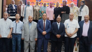 الصعيدي يكرّم المعلمات و المعلمين المتميزين بمدرسة الشهيد عبد الخالق نبيل الابتدائية
