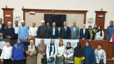 إدارة إعلام الغربية تنظم ندوة إعلامية بعنوان ” ثورة ٣٠ يونيو إرادة شعب 