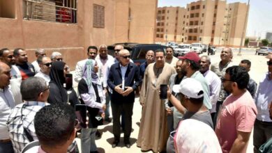 ” محافظ الأقصر” يوجه بسرعة الإنتهاء من المشروعات التنموية بالطود خلال جولة تفقدية لمشروع الإسكان