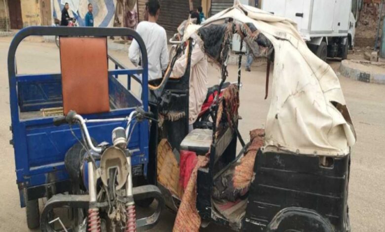 نقل 3 مصابين إلى مستشفى أبشواي المركزي بعد حادث تصادم بمركز يوسف الصديق