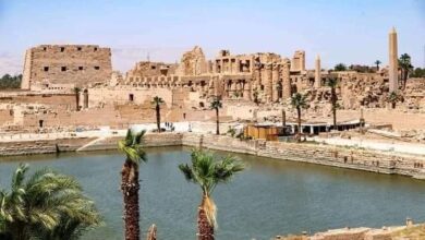السياحة توضح قصة كافيتريا معبد الكرنك و تؤكد حرصها على حماية المواقع الأثرية