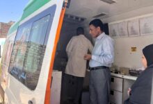 ” وكيل صحة الأقصر” يتفقد أعمال القافلة الطبية بنجع غريب