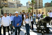 رئيس الوزراء يتفقد ترميم متحف رشيد في محافظة البحيرة