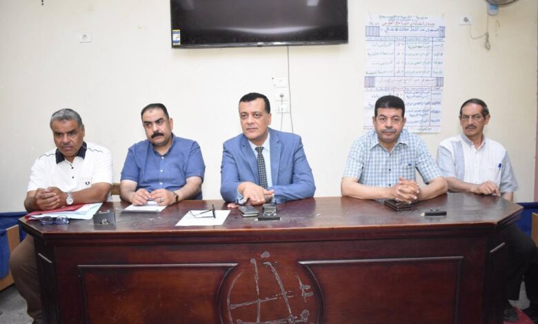 مدير تعليم سوهاج يترأس اجتماعًا موسعًا لمتابعة تنفيذ البرنامج العلاجي وتحسين نواتج التعلم بالمرحلة الابتدائية