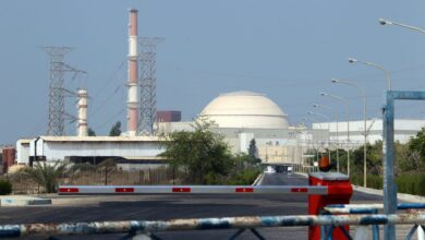 إيران:سقوط قذيفة أميركية في محيط محطة بوشهر النووية جنوبي البلاد