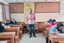 وكيل التعليم ببني سويف يتابع لجان الدور الثاني للإعدادية ويشدد على حظر الهواتف