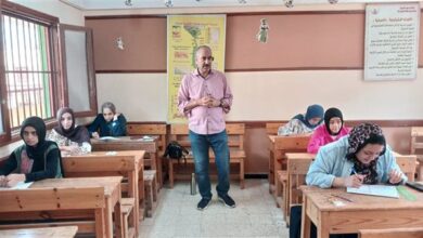 وكيل التعليم ببني سويف يتابع لجان الدور الثاني للإعدادية ويشدد على حظر الهواتف