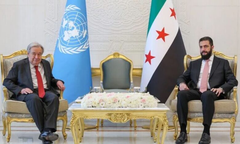 الأمين العام للامم المتحدة: الجولان أرض سورية الأمين العام للامم المتحدة: الجولان أرض سورية