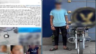 الداخلية: ضبط مرتكب واقعة صدم طالب بدراجة نارية في بني سويف