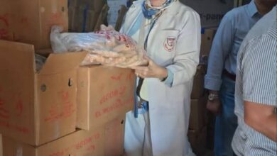  بيطري الشرقية ضبط 3طن لحوم ودواجن مجمدة فاسدة ومجهولة المصدر ببلبيس