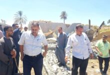 محافظة سوهاج: حملة مكبرة لإزالة التعديات على الأراضي الزراعية وأملاك الدولة بمركز البلينا