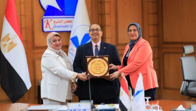 جامعة كفر الشيخ تكرم الكليات الفائزة بجائزة “أفضل كلية صديقة للبيئة”