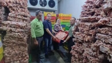  ضبط 30 طن مخلفات دواجن و28 ألف زجاجة مشروب طاقة مجهولة والتلاعب بأوزان أسطوانات البوتاجاز