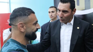 عقب عودتها من كأس العالم.. وزير الشباب والرياضة يستقبل بعثة المنتخب الوطني