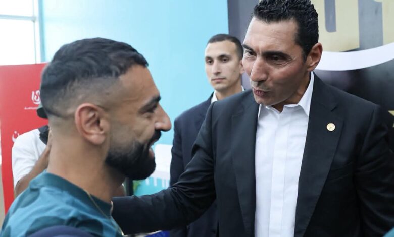 عقب عودتها من كأس العالم.. وزير الشباب والرياضة يستقبل بعثة المنتخب الوطني عقب عودتها من كأس العالم.. وزير الشباب والرياضة يستقبل بعثة المنتخب الوطني