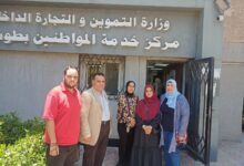 وكيل تموين الإسكندرية يتفقد مراكز الخدمات التموينية بنطاق حى أول و ثان المنتزة   