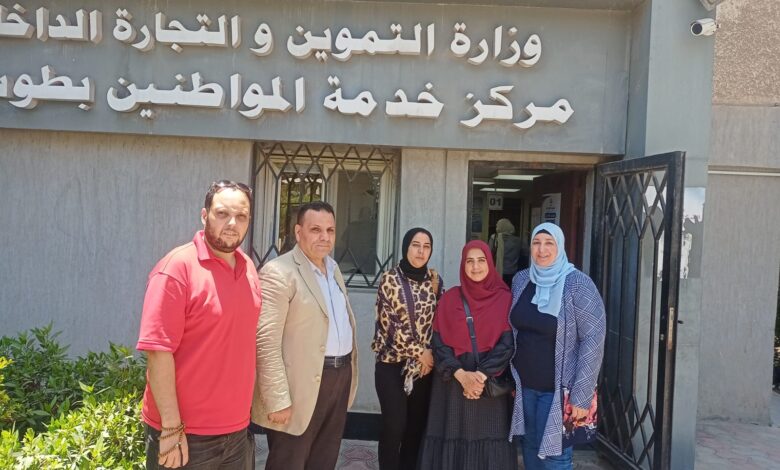 وكيل تموين الإسكندرية يتفقد مراكز الخدمات التموينية بنطاق حى أول و ثان المنتزة   