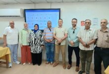 انطلاق فعاليات مسابقة  ” 100 معلم متمكن مبدع ” بمدرسة أم المؤمنين الثانوية بنات