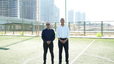 وزير الشباب والرياضة ورئيس جهاز مدينة العلمين الجديدة يتفقدان المنشآت الرياضية بالمدينة
