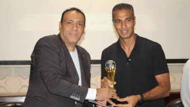 الاتحاد العام لشباب العمال يحتفل بيوم الوفاء للحكم الدولي أمين عمر الاتحاد العام لشباب العمال يحتفل بيوم الوفاء للحكم الدولي أمين عمر