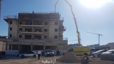 إصابة عامل بإصابات بالغة إثر سقوط ونش مبانٍ على رأسه بقرية كحك بحري في الفيوم