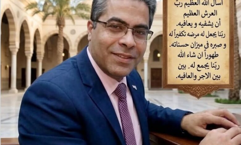 الكاتب الصحفي وليد شقوير يتمنى الشفاء العاجل للمهندس محمد لطفي بالإذاعة المصرية الكاتب الصحفي وليد شقوير يتمنى الشفاء العاجل للمهندس محمد لطفي بالإذاعة المصرية