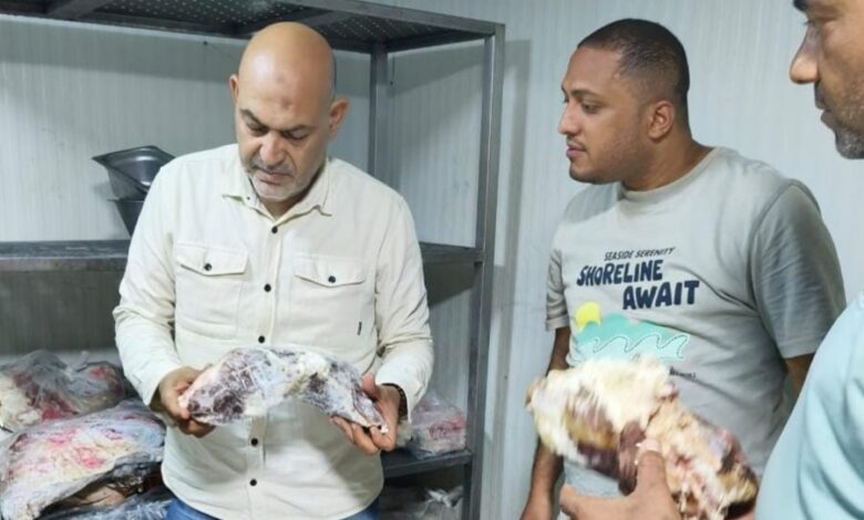 ضربات بيطري القليوبية مستمرة .. ضبط طن لحوم دواجن غير صالحة للاستهلاك الآدمى بالعبور