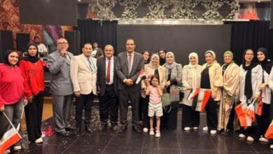 يحدث بالقليوبية..احتفالية كبيرة لحصول مدرسة أم المؤمنين الثانوية بنات على الجودة بقاعة ياسمينا بلازا