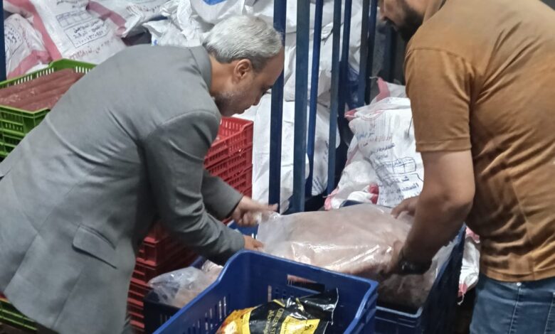 جهاز حماية المستهلك بالشرقية:يظبط   2,280طن  لحوم مجمدة ومصنعات دواجن  
