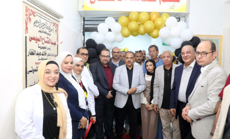 محافظ الشرقية يفتتح الأشعة المقطعية وقسم الأطفال بمستشفى فاقوس المركزي