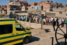 مصرع شاب غرقًا بعد سقوطه في بحر البطس بطامية.. وانتشال الجثمان ونقله للمشرحة